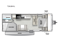 Salem Cruise Lite T261BHXL Floorplan Image