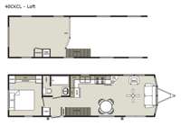 Summit 40CKCL - Loft Floorplan Image