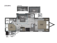 Minnie 2301BHS Floorplan Image
