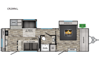 Cruiser Aire CR29RKL Floorplan