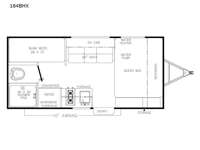 Catalina Summit Series 7 164BHX Floorplan Image