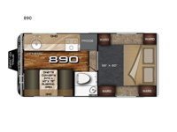 Wolf Creek 890 Floorplan Image