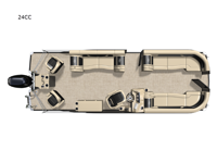 Cabrio 24CC Floorplan Image