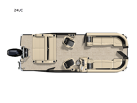 Cabrio 24UC Floorplan Image