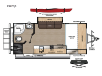Catalina Expedition 192FQS Floorplan