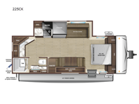 Range Lite 225CK Floorplan Image