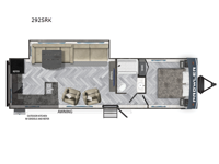 Prowler 292SRK Floorplan Image