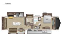 Silverstar 371MBH Floorplan Image