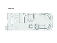 200 Series S224FCR Floorplan Image