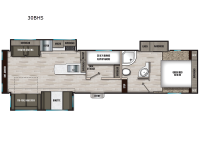 Chaparral Lite 30BHS Floorplan