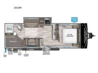 Transcend Xplor 261BH Floorplan Image