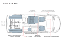 Storyteller Overland Stealth MODE AWD Floorplan Image