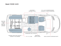 Storyteller Overland Beast MODE AWD Floorplan Image