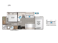 Four Winds 27R Floorplan Image