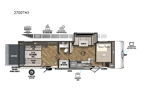 Ozark 2700THX Floorplan Image