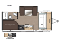 Aurora 18BHS Floorplan Image