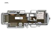 Yukon 320RL Floorplan Image