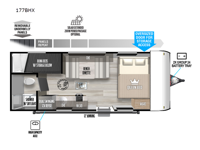 Wildwood FSX 177BHX Floorplan Image