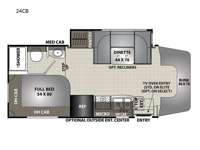 Prism Select 24CB Floorplan Image