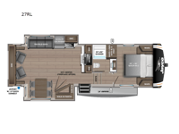 Eagle HT 27RL Floorplan Image