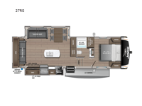 Eagle HT 27RS Floorplan Image