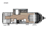 Shadow Cruiser 280QBS Floorplan Image