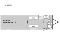 Overnighter 12-14.6 FK Floorplan Image