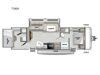 EVO T2800 Floorplan Image