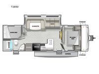 EVO T2850 Floorplan Image