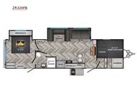 Zinger ZR320FB Floorplan Image