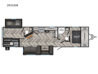 Zinger ZR333DB Floorplan Image