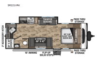 Stratus Ultra-Lite SR221VRK Floorplan
