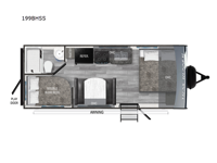 Trail Runner 199BHSS Floorplan