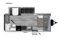 Trail Runner 200FBSS Floorplan