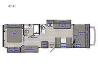 Yellowstone Class C 63111 Floorplan Image