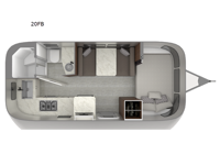 Caravel 20FB Floorplan Image