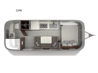 Caravel 22FB Floorplan Image