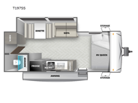 Wildwood Select T197SS Floorplan Image