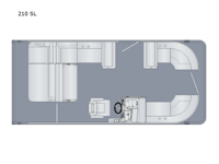 Cruiser 210 SL Floorplan Image