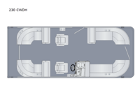 Cruiser 230 CWDH Floorplan Image