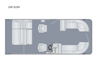 Cruiser 230 SLDH Floorplan Image