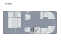 Cruiser 210 SLDH Floorplan Image