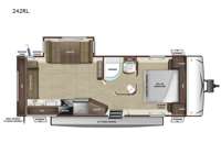 Olympia Lite 242RL Floorplan Image