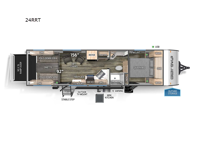 Cherokee Grey Wolf 25RRT Floorplan Image