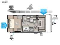 Wildwood FSX 161QKX Floorplan Image