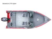 Lund Adventure 1775 Sport Floorplan Image