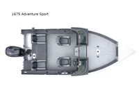 Lund 1675 Adventure Sport Floorplan Image