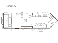 Ice Castle Fish Houses The Boss Castle XL Floorplan Image