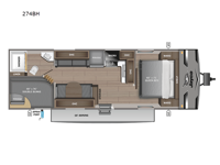 Jay Flight 274BH Floorplan Image