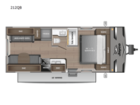 Jay Flight 212QB Floorplan Image